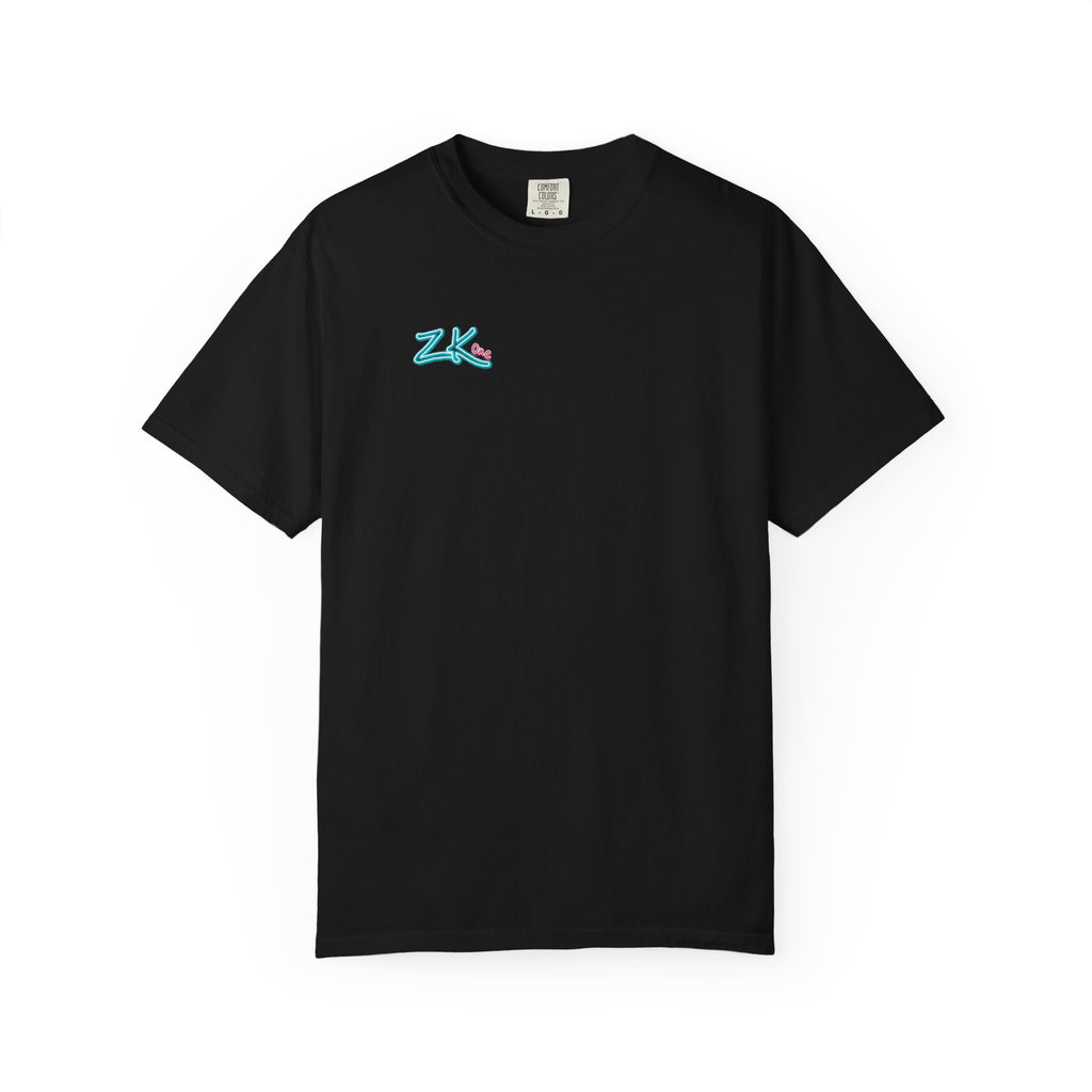Glowing Night Unisex Garment-Dyed T-shirt