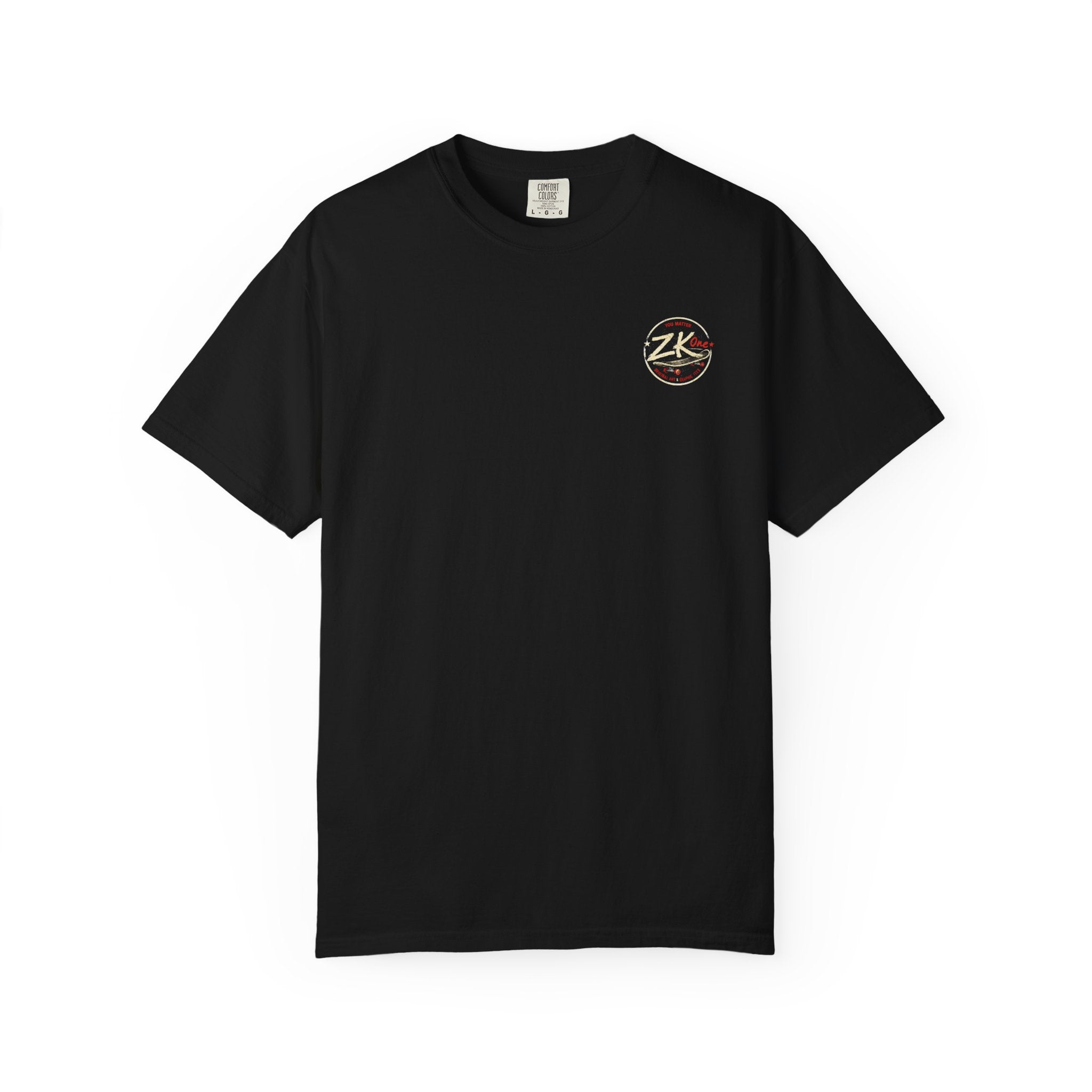 Zk1 Logo #2 Unisex Garment-Dyed T-shirt