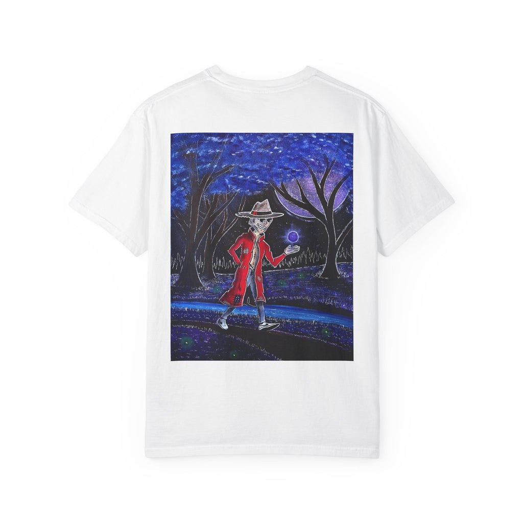 Glowing Night Unisex Garment-Dyed T-shirt